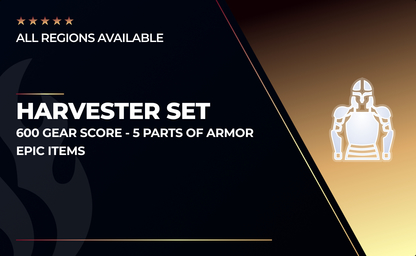 Harvester Set in New World