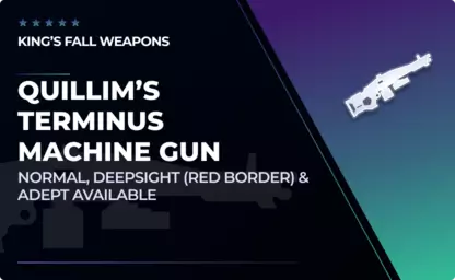 Quillim's Terminus - Machine Gun in Destiny 2