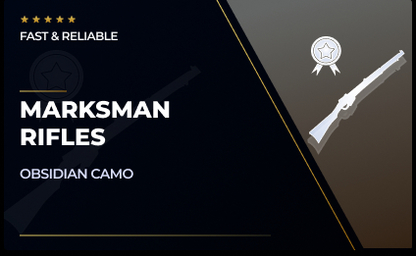 Marksman Rifles Obsidian Camo in CoD: Modern Warfare