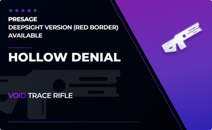 Hollow Denial - Void Trace Rifle in Destiny 2