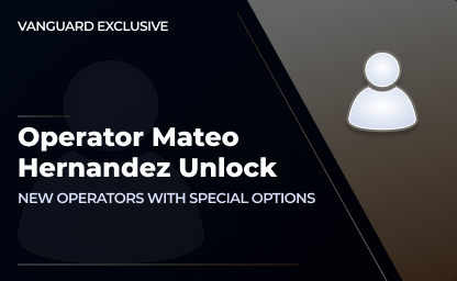 Operator Mateo Hernandez Unlock in CoD: Vanguard