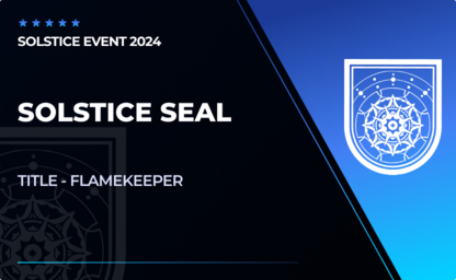 Solstice 2024 - Flamekeeper Seal in Destiny 2