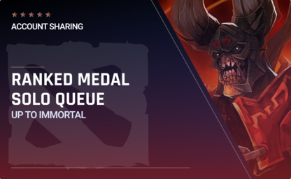 Ranked Medal Solo Queue in Dota 2