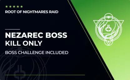 Nezarec Kill - Root of Nightmares Last Boss in Destiny 2