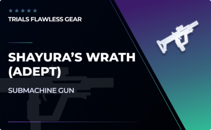 Shayura's Wrath - Submachine Gun (Adept) in Destiny 2