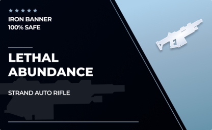 LETHAL ABUNDANCE - AUTO RIFLE in Destiny 2