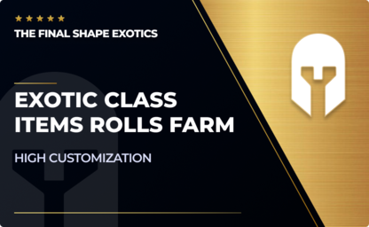 Exotic Class Items Rolls Farm in Destiny 2