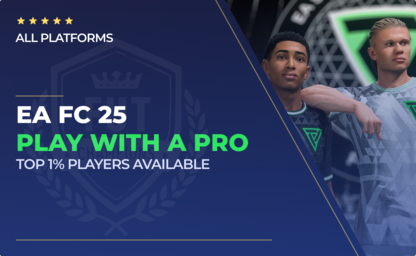 Play FC 25 With A Pro in EA Sports FC