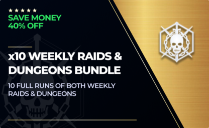 x10 Weekly Raids & Dungeons Golden Bundle in Destiny 2