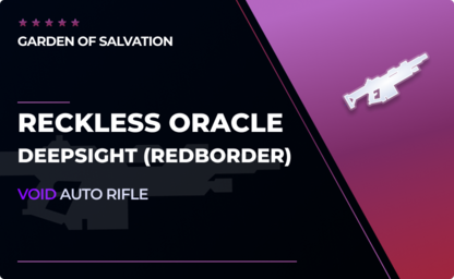 Reckless Oracle - Auto Rifle (Red Border) in Destiny 2