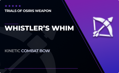 Whistler's Whim - Combat Bow in Destiny 2