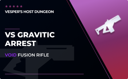 VS Gravitic Arrest - Void Fusion Rifle in Destiny 2