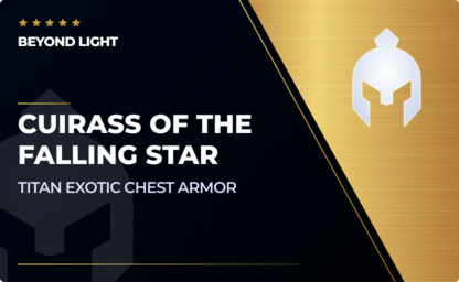 Cuirass of the Falling Star - Titan Exotic Chest Armor in Destiny 2