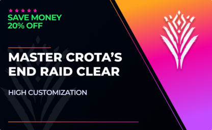 Master Crota's End Raid Clear - 20% Off in Destiny 2