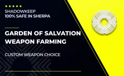 Garden of Salvation Weapon Farming in Destiny 2