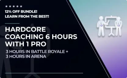 6 Hours Hardcore Coaching Bundle - BR & Arena (12% Off) in Apex Legends