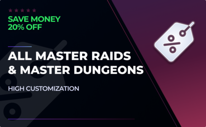 All Master Raids & Master Dungeons Bundle in Destiny 2