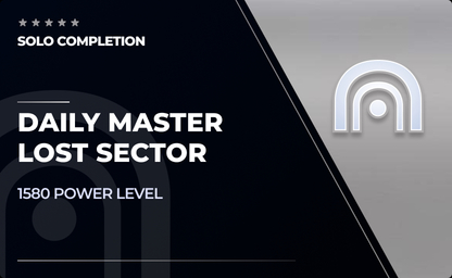 Master (1580) Solo Lost Sector in Destiny 2