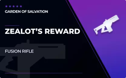 Zealot's Reward - Fusion Rifle in Destiny 2
