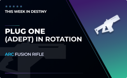 Plug One.1 (Adept) - Arc Fusion Rifle in Destiny 2