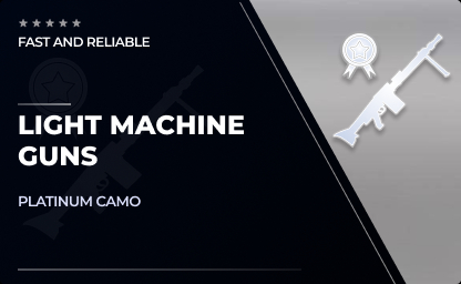 Light Machine Guns Platinum Camo in CoD: Modern Warfare