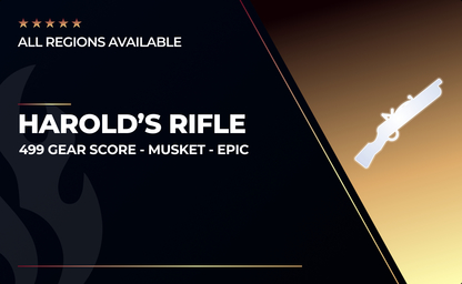 Harold's Rifle, Epic Weapon in New World