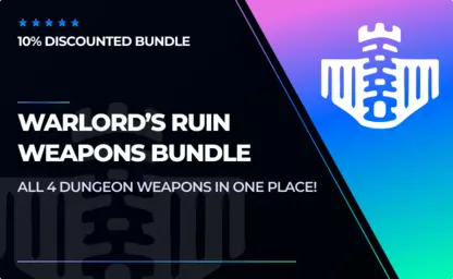 Warlord's Ruin Weapons Bundle - 10% OFF in Destiny 2
