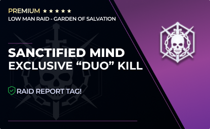 Sanctified Mind - Duo Kill in Destiny 2