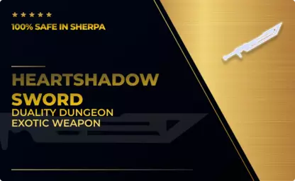 Heartshadow - Exotic Sword in Destiny 2