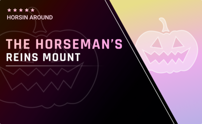 The Horseman's Reins Mount in WoW The War Within