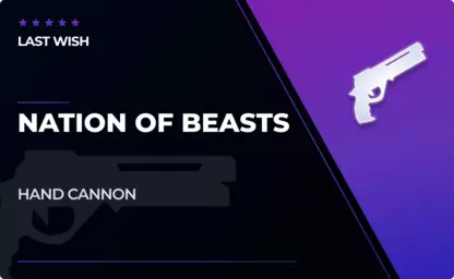 Nation of Beasts - Hand Cannon in Destiny 2