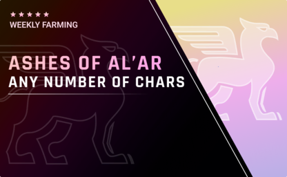 WoW Weekly Ashes Of Al'ar Farming - Any Number Of Characters in WoW The War Within