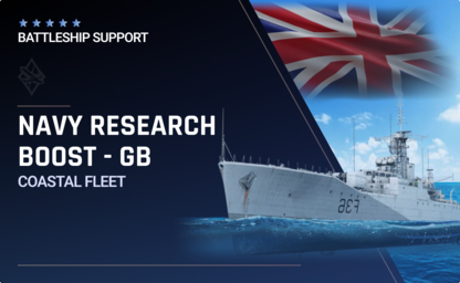 Great Britain Navy Research - Coastal Fleet in War Thunder