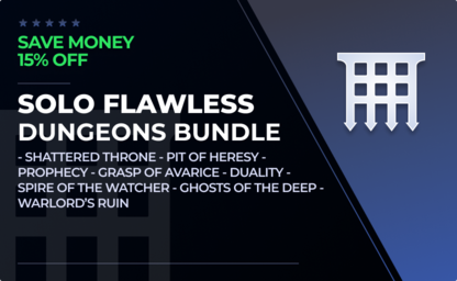 Solo Flawless Dungeons Bundle in Destiny 2