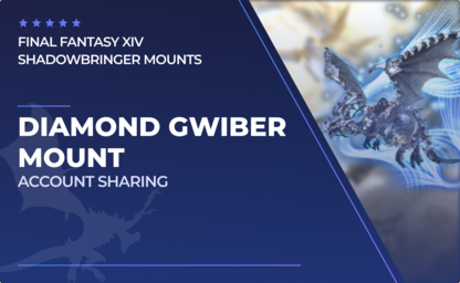 Diamond Gwiber Mount in Final Fantasy XIV