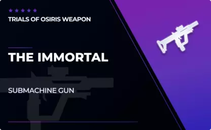 The Immortal - Submachine Gun in Destiny 2