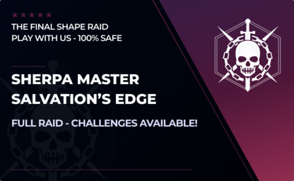 Sherpa Master Salvation's Edge in Destiny 2