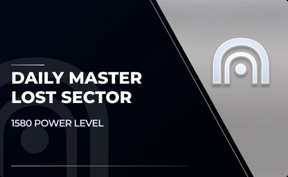 Master (1580) Lost Sector in Destiny 2