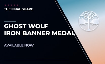 Ghost Wolf Iron Banner Medal in Destiny 2