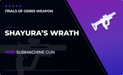 Shayura's Wrath - Submachine Gun in Destiny 2