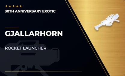 Gjallarhorn- Exotic Rocket Launcher in Destiny 2