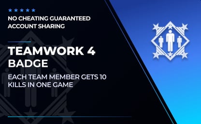 Team Work 4 Badge 15% OFF in Apex Legends
