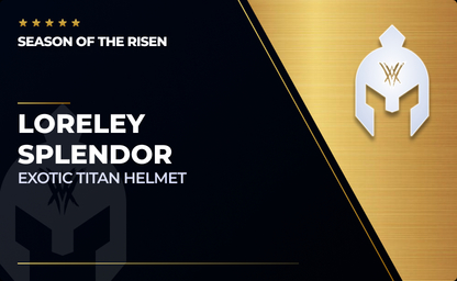 Loreley Splendor - Exotic Titan Helm in Destiny 2