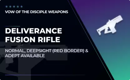Deliverance - Fusion Rifle in Destiny 2