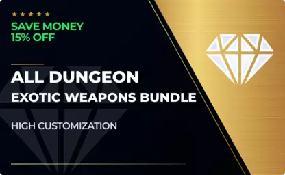 All Dungeon Exotic Weapons Bundle in Destiny 2