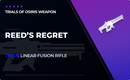 Reed's Regret - Linear Fusion Rifle in Destiny 2