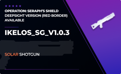 IKELOS_SG_v.1.0.3 - Solar Shotgun in Destiny 2