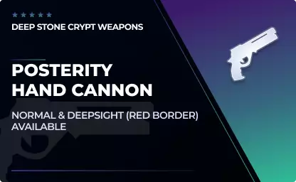 Posterity - Hand Cannon in Destiny 2