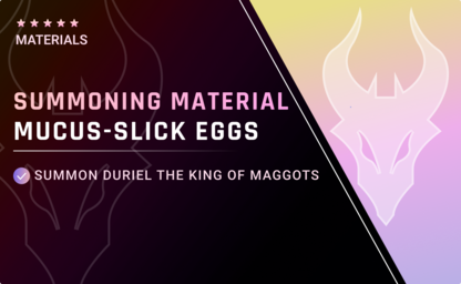 Mucus-Slick Eggs in Diablo 4