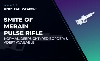 Smite of Merain - Pulse Rifle in Destiny 2